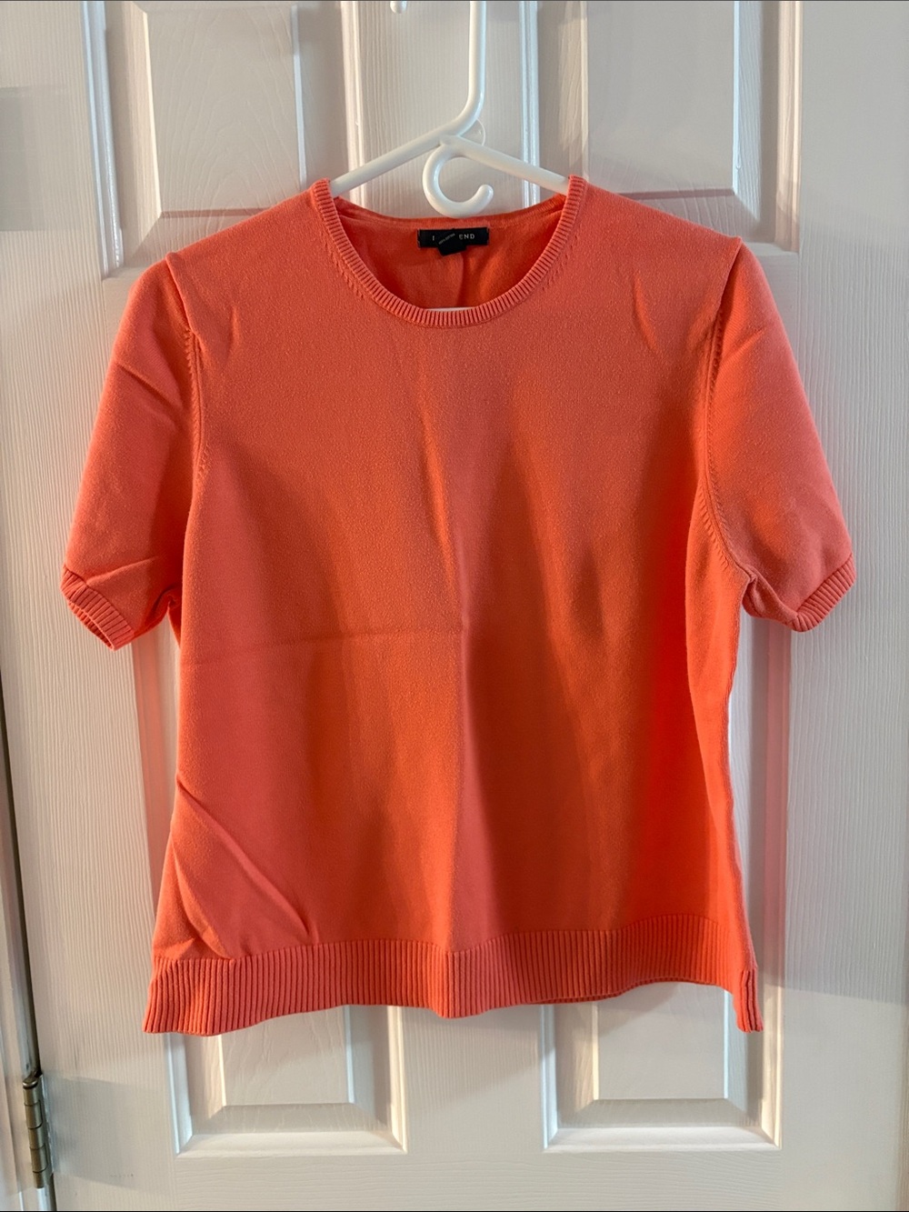 Lands End Coral Sweater Set